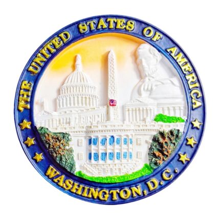 washington d.c. usa fridge magnet patriotic american landmark gift & political travel decor