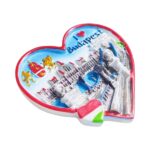 budapest hungary fridge magnet romantic city heart keepsake & cultural gift
