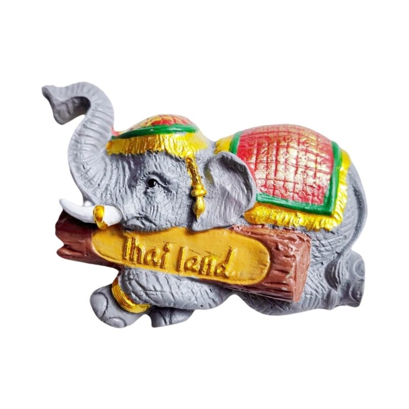 thailand elephant fridge magnet southeast asian cultural souvenir & playful gift decor
