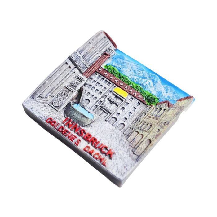 cologne germany fridge magnet rhine river city view souvenir & pretzel frame decor