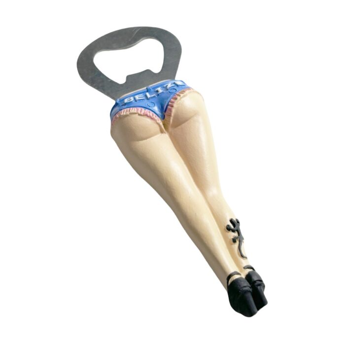 belize fridge magnet bottle opener – fun beach gift with tropical island flair