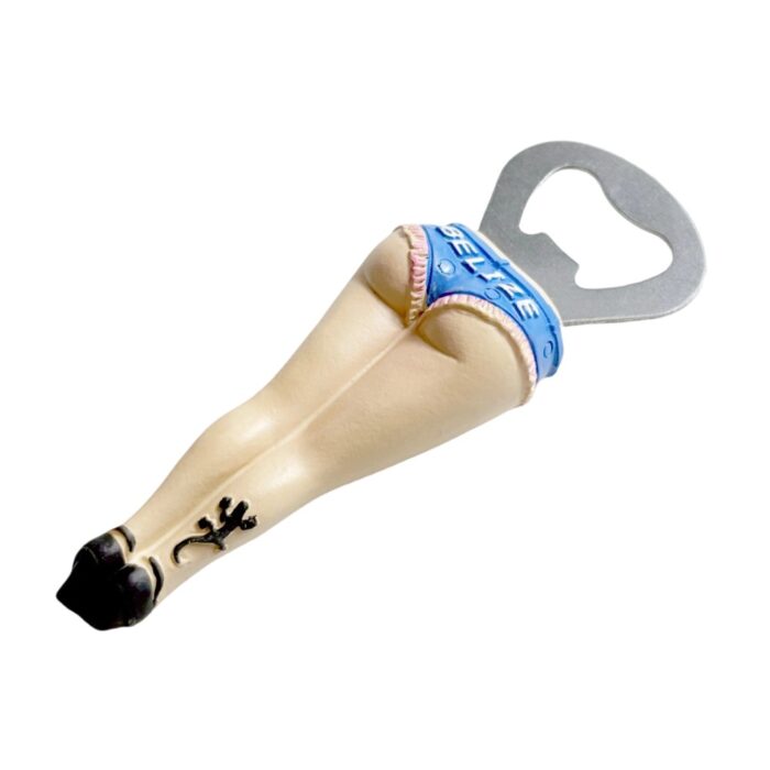 belize fridge magnet bottle opener – fun beach gift with tropical island flair