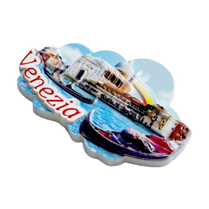 venezia italy fridge magnet – gondola travel souvenir & venice water city decor