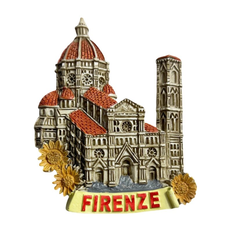 florence italy fridge magnet – duomo cathedral travel souvenir & italian art gift