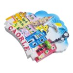 caorle italy fridge magnet – colorful coastal town travel gift & whiteboard decoration