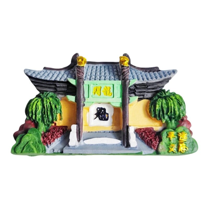 china temple fridge magnet traditional chinese architecture travel collectible & home decor
