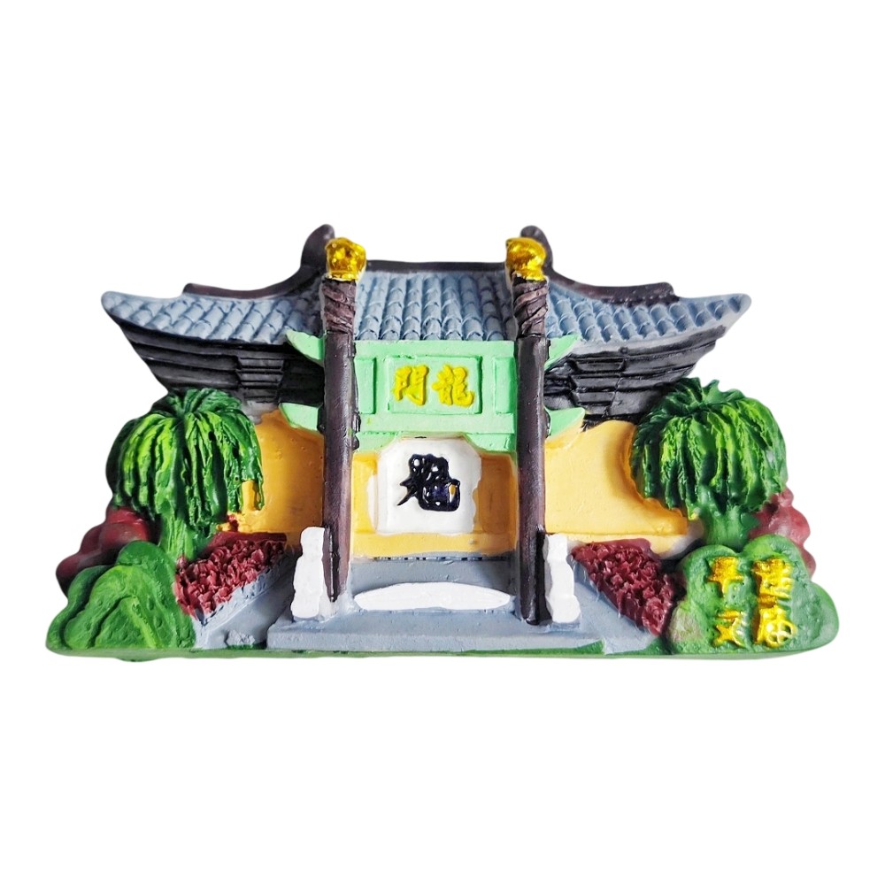 china temple fridge magnet traditional chinese architecture travel collectible & home decor