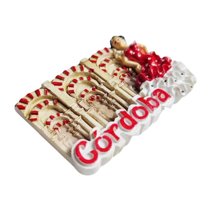 córdoba spain fridge magnet flamenco dance travel souvenir gift & whiteboard ornament
