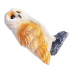 owl shaped fridge magnet wildlife animal series travel inspired whiteboard decoration