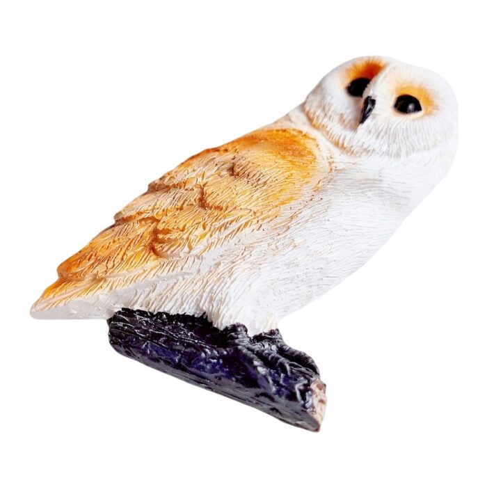 owl shaped fridge magnet wildlife animal series travel inspired whiteboard decoration