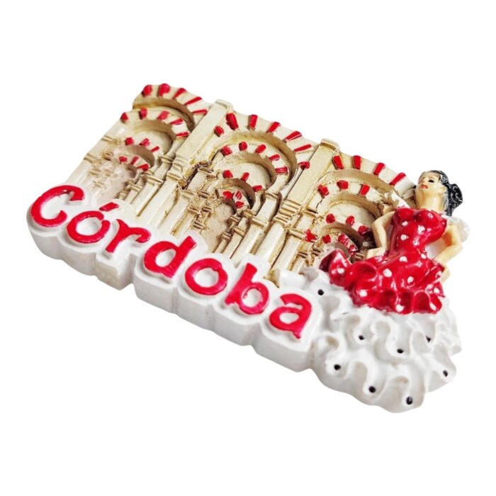 córdoba spain fridge magnet flamenco dance travel souvenir gift & whiteboard ornament