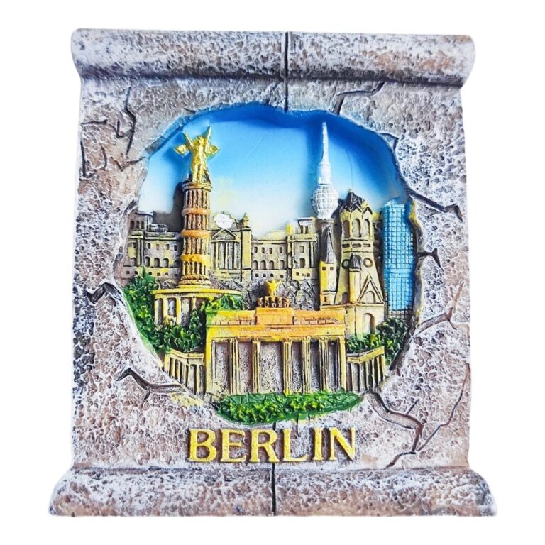 berlin germany fridge magnet city landmark souvenir & wall decor with historical charm
