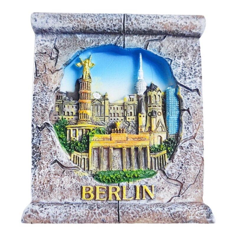 berlin germany fridge magnet city landmark souvenir & wall decor with historical charm