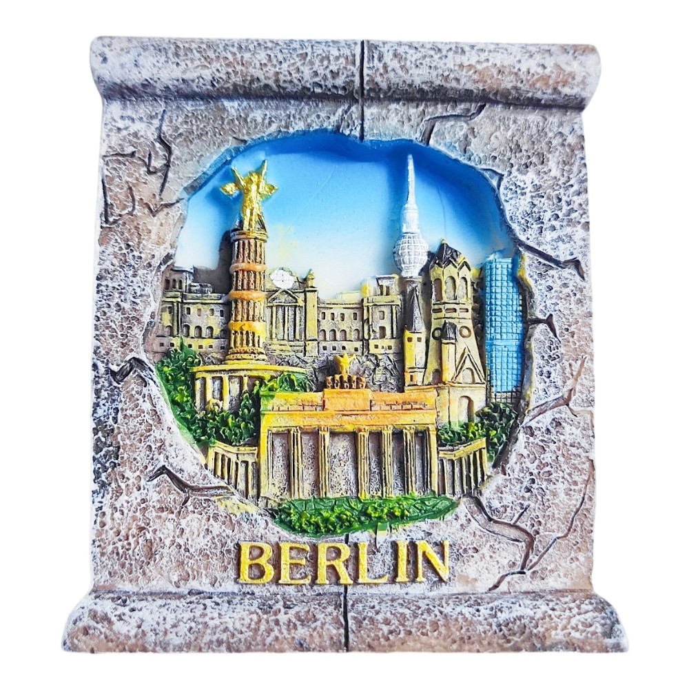 berlin germany fridge magnet city landmark souvenir & wall decor with historical charm