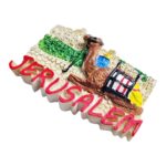 jerusalem israel fridge magnet camel and dome travel keepsake & middle east heritage decor