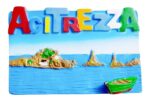 aci trezza italy fridge magnet coastal sicily island travel gift & mediterranean ocean decor