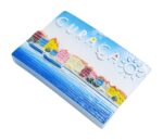 curaçao island fridge magnet colorful caribbean houses travel souvenir & beach memory gift