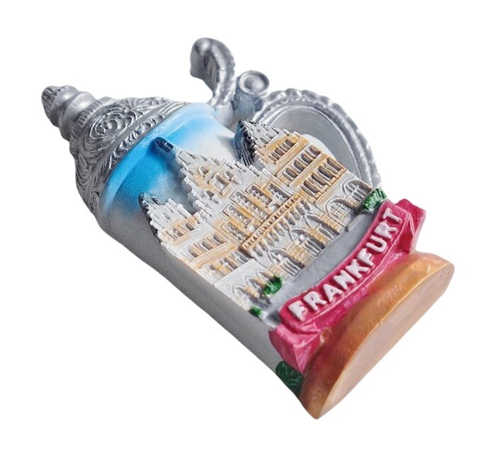 frankfurt germany fridge magnet beer mug style travel souvenir & bavarian cultural decor