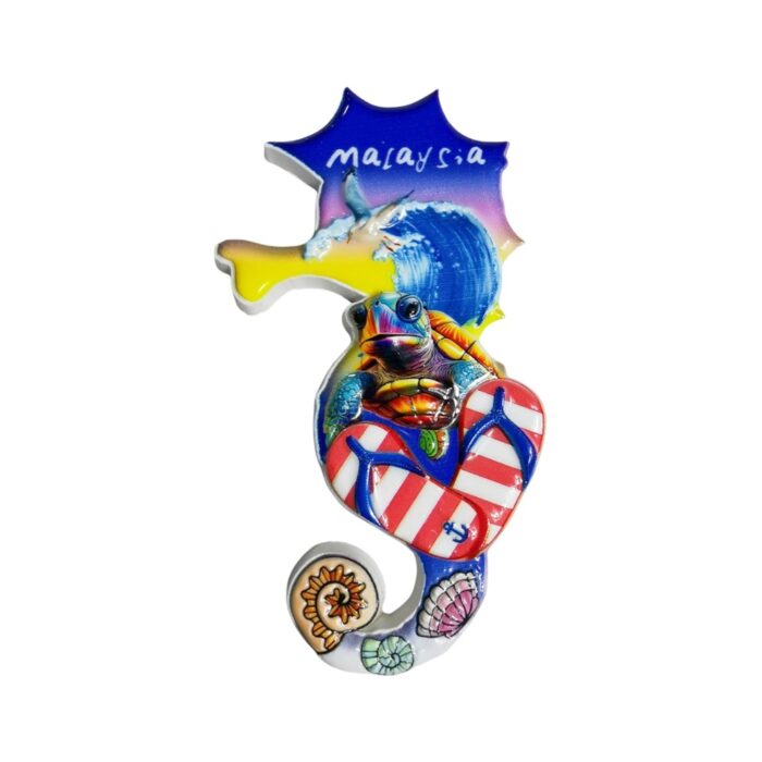 malaysia ocean style fridge magnet southeast asia travel souvenir & beachside decor