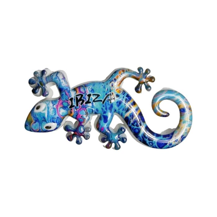 ibiza gecko fridge magnet spain island party souvenir & artistic home decoration