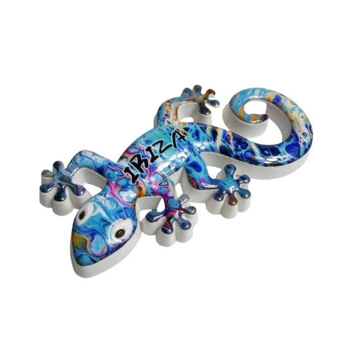 ibiza gecko fridge magnet spain island party souvenir & artistic home decoration