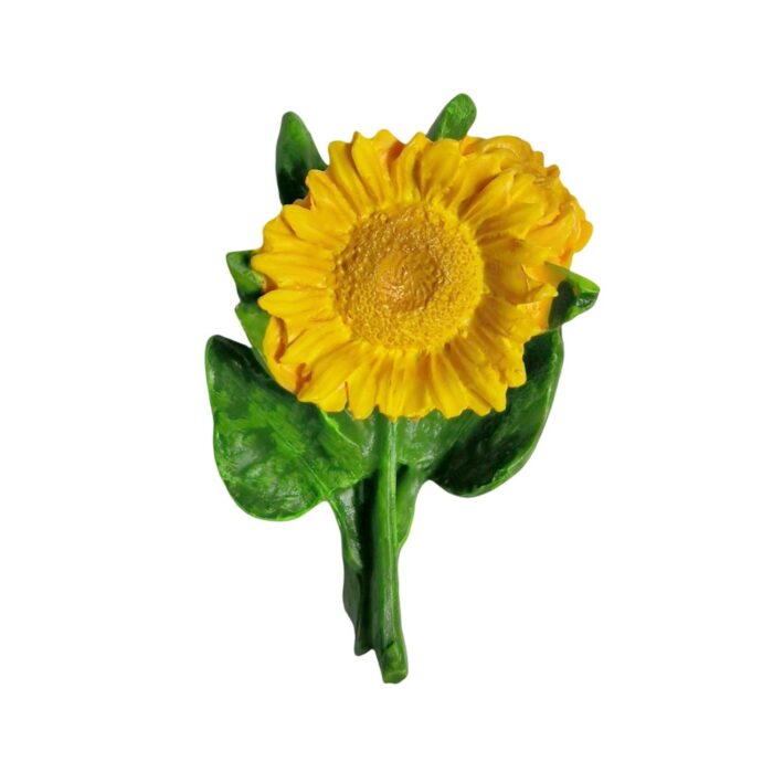 sunflower fridge magnet bright floral kitchen decor & nature inspired gift