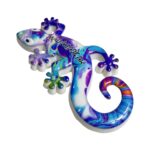 madagascar gecko fridge magnet unique island wildlife gift & exotic refrigerator decor