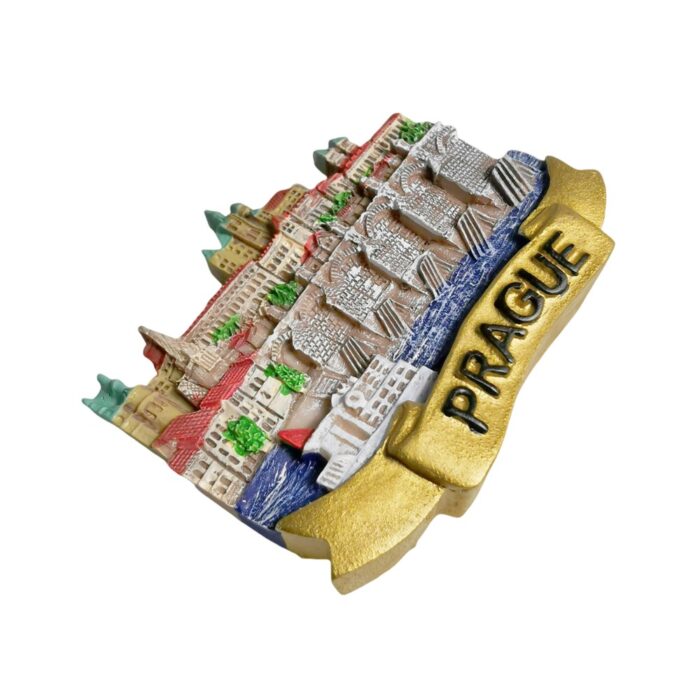 prague czech republic fridge magnet – historic landmark souvenir & classic travel memento