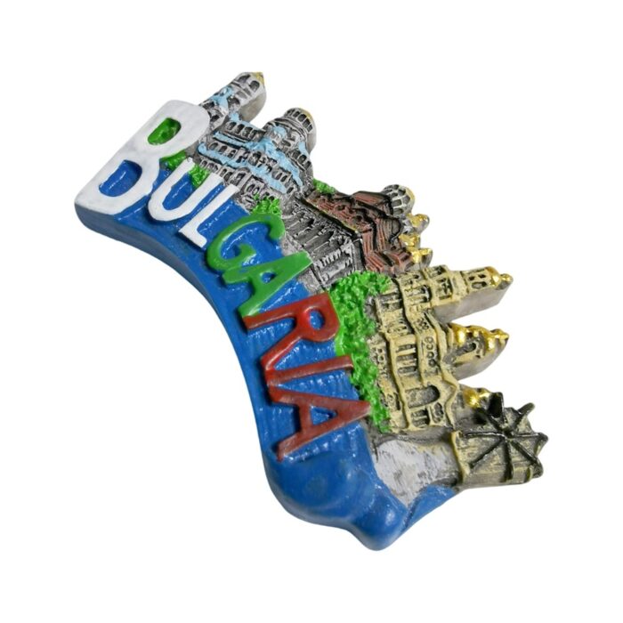 bulgaria landmark fridge magnet – cultural souvenir gift & european travel decor