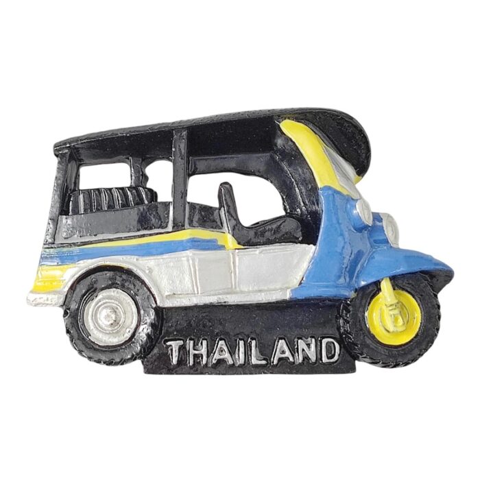 thailand tuk tuk fridge magnet traditional travel souvenir gift & playful whiteboard decor