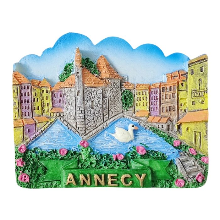 annecy france fridge magnet scenic travel souvenir gift & lovely whiteboard decor