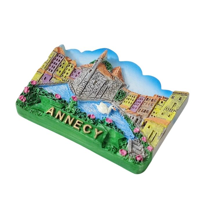 annecy france fridge magnet scenic travel souvenir gift & lovely whiteboard decor