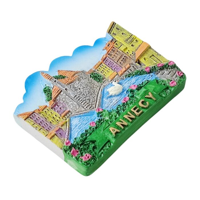 annecy france fridge magnet scenic travel souvenir gift & lovely whiteboard decor