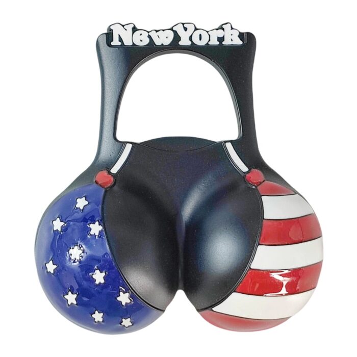 new york boxing gloves bottle opener fridge magnet usa american travel souvenir & playful whiteboard decor