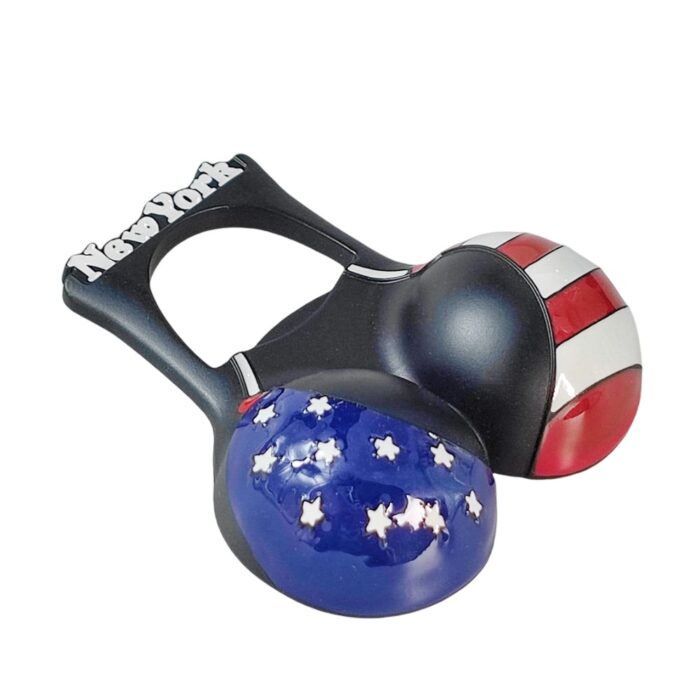 new york boxing gloves bottle opener fridge magnet usa american travel souvenir & playful whiteboard decor