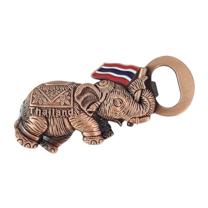 thailand elephant shape bottle opener fridge magnet asian travel souvenir & exotic whiteboard decor