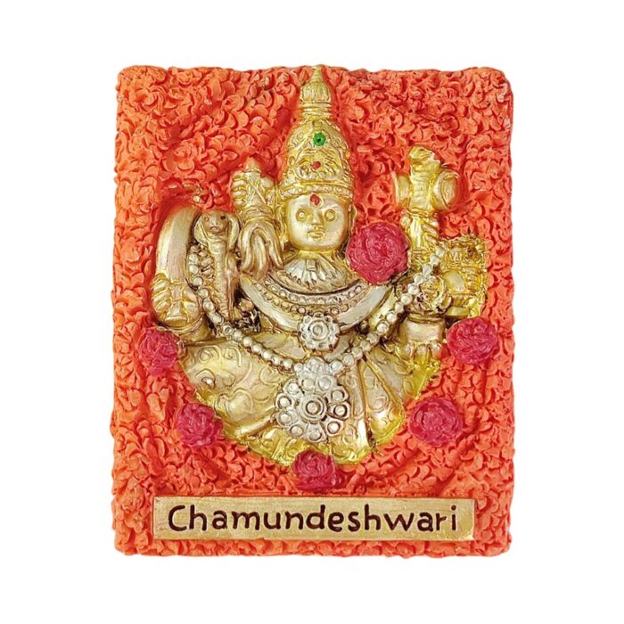 chamundeshwari india goddess fridge magnet spiritual travel souvenir & sacred whiteboard decoration
