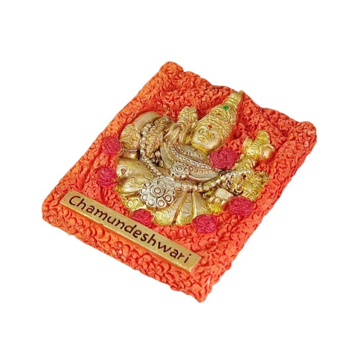 chamundeshwari india goddess fridge magnet spiritual travel souvenir & sacred whiteboard decoration