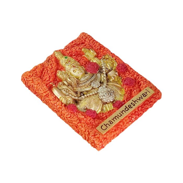 chamundeshwari india goddess fridge magnet spiritual travel souvenir & sacred whiteboard decoration