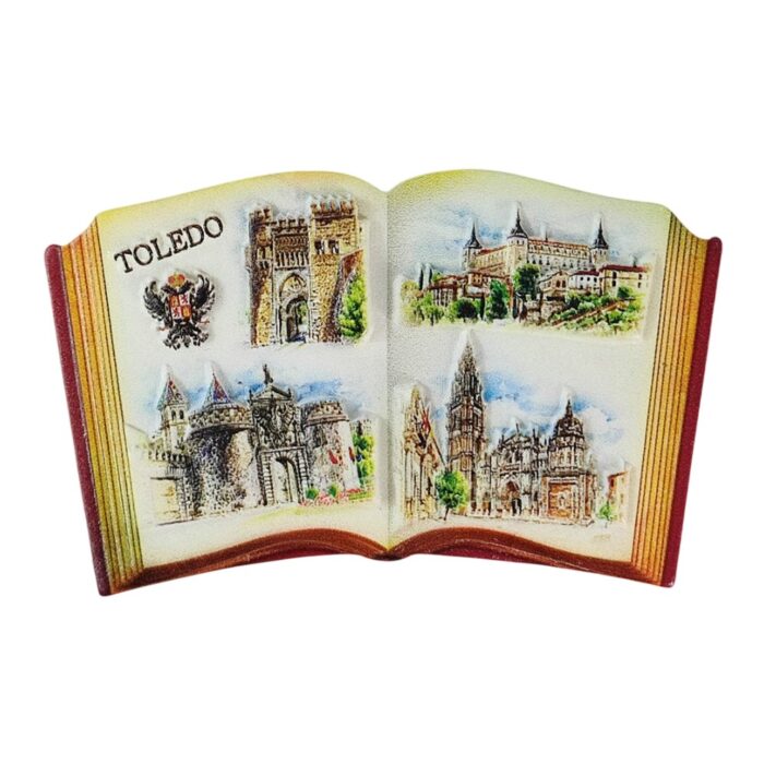 toledo spain travel souvenir fridge magnet spanish city landmark gift & whiteboard decoration