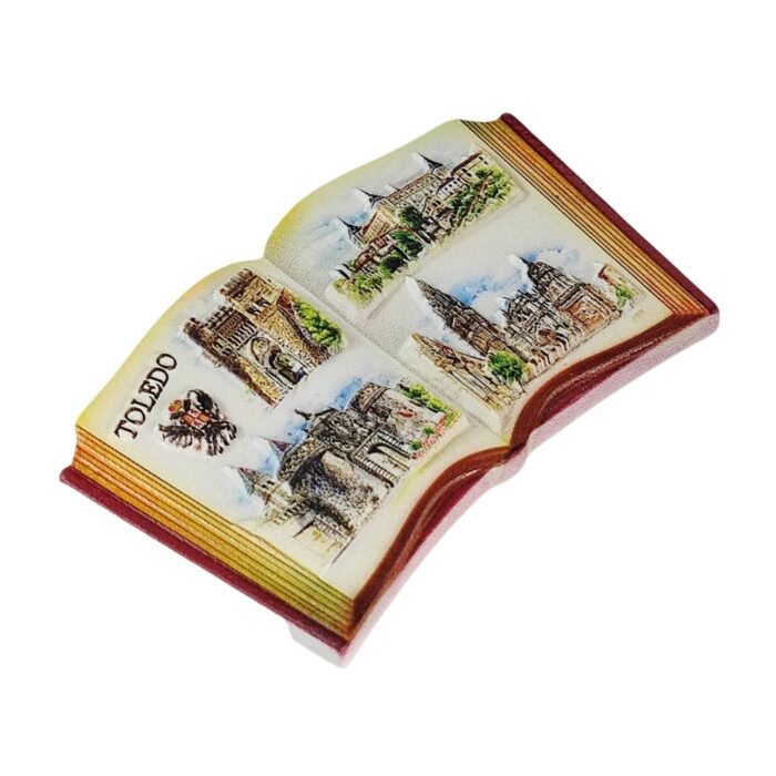toledo spain travel souvenir fridge magnet spanish city landmark gift & whiteboard decoration