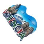 valencia spain fridge magnet city of arts landmark travel souvenir & modern fridge decor