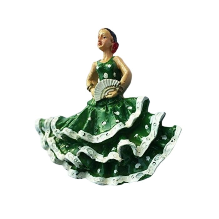 spain flamenco dancer fridge magnet – traditional cultural souvenir & colorful andalusian decor