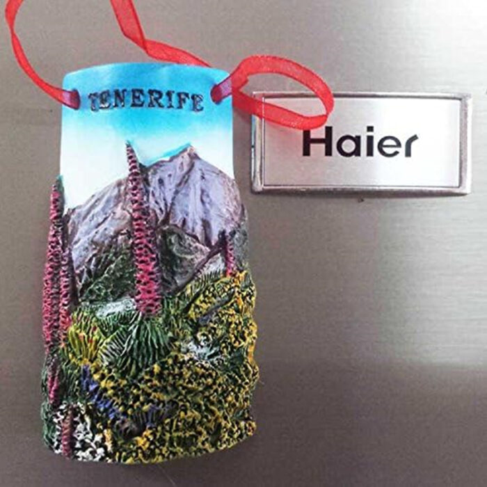 tenerife volcano spain fridge magnet teide national park souvenir & hanging ornament decor