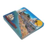torremolinos spain fridge magnet coastal surf city souvenir for seaside escape & fridge collection