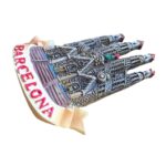 barcelona sagrada familia fridge magnet – spain architectural souvenir gift & kitchen decoration