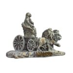 madrid spain fridge magnet – cibeles fountain chariot sculpture replica, historic monument decor & tourist gift