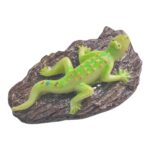 barcelona spain lizard fridge magnet – gaudi inspired salamander souvenir, unique modernist art gift decor