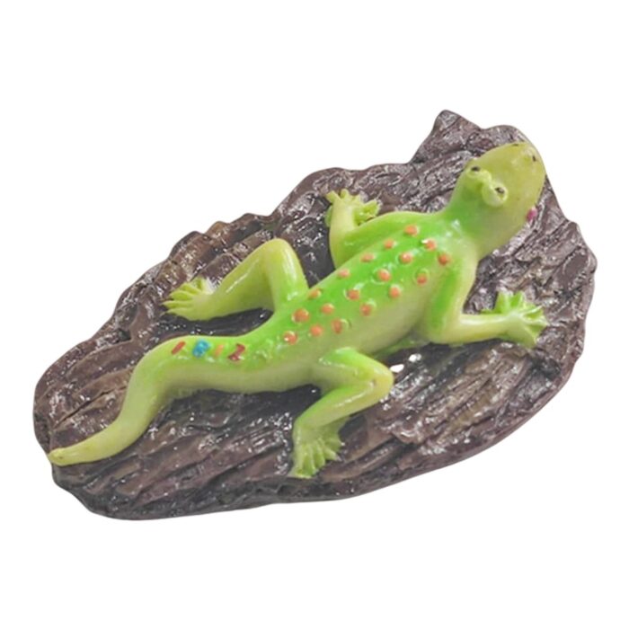 barcelona spain lizard fridge magnet – gaudi inspired salamander souvenir, unique modernist art gift decor