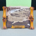 dubrovnik croatia fridge magnet – european coastal travel keepsake & magnetic home decoration